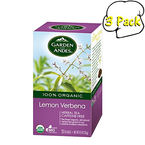 Chilean Garden of the Andes Organic Tea Lemon Verbena Organic Tea - 20 Bags/box