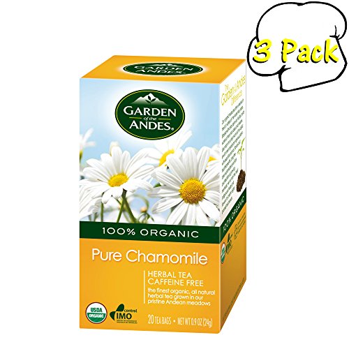 Chilean Garden of the Andes Organic Tea Chamomile Organic Tea - 20 Bags/box