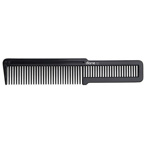 Diane Flat Top Comb, Black, 2 Count