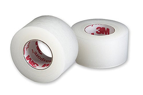3M Transpore Tape, 1 in x 10 yd, (Pack of 12)