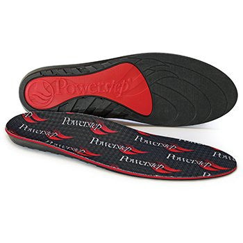 Comfort Last Cushioning Insoles Sz5- Red-Black - Men 11-12.5 - Women 13-14.5