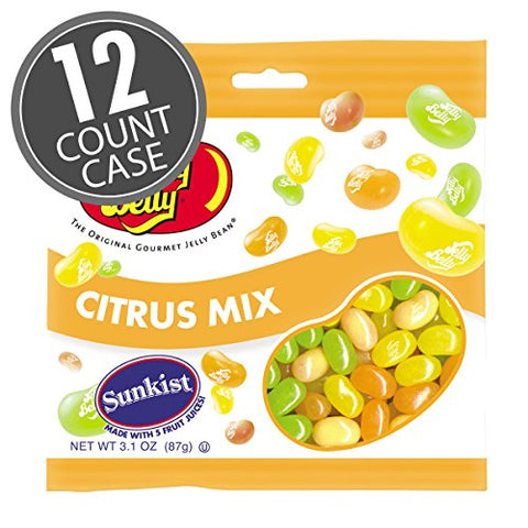 Jelly Belly Sunkist Citrus Mix, 3.1 oz