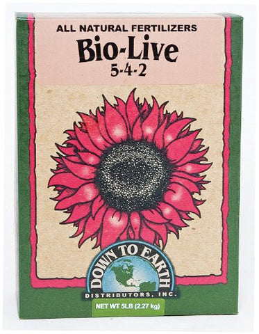 All Natural Fertilizer Bio-Live 5-4-2 - 5lb