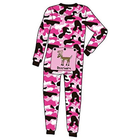 Lazy One Camo Deer - 179, Adult Flapjacks Girl, L
