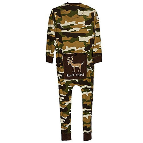Lazy One Camo Deer - 179, Adult Flapjacks Boy, L