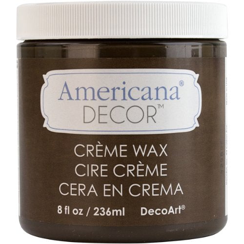 Americana Decor Crème Waxes - Deep Brown, 4-oz.