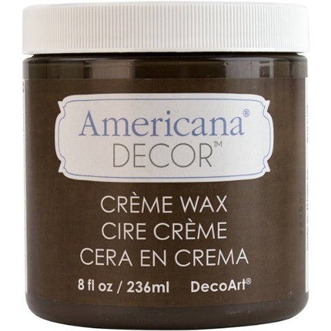 Americana Decor Crème Waxes - Deep Brown, 4-oz.