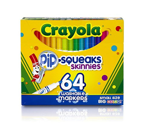 64 ct. Washable Pip-Squeaks Skinnies Markers