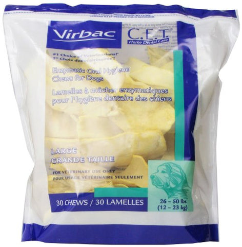 C.E.T. Enzymatic Oral Hygiene Chews - Large