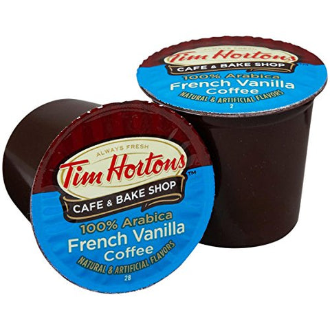TIM HORTONS, FRENCH VANILLA (24 SINGLE SERVE CUPS)