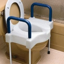 Extra Wide Tall-Ette Elevated Toilet Seat with Legs