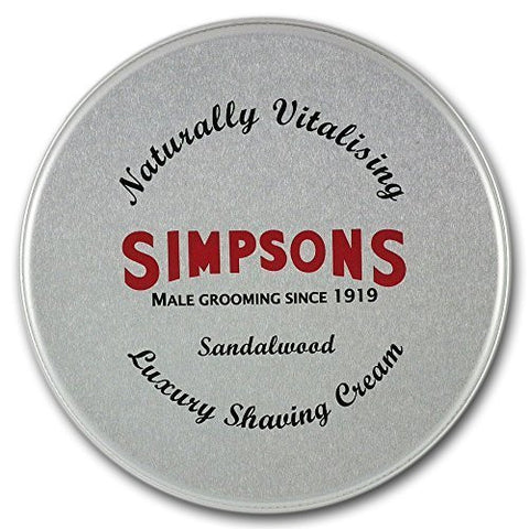 Luxury Shaving Cream, Sandalwood