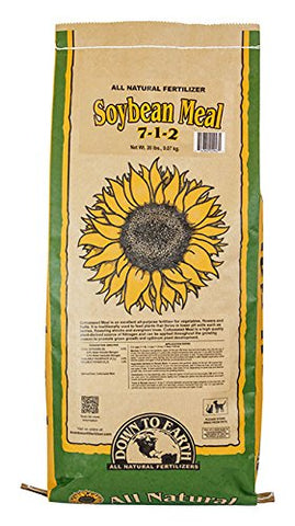 All Natural Fertilizer Organic Soybean Meal 7-2-1 - 20lb