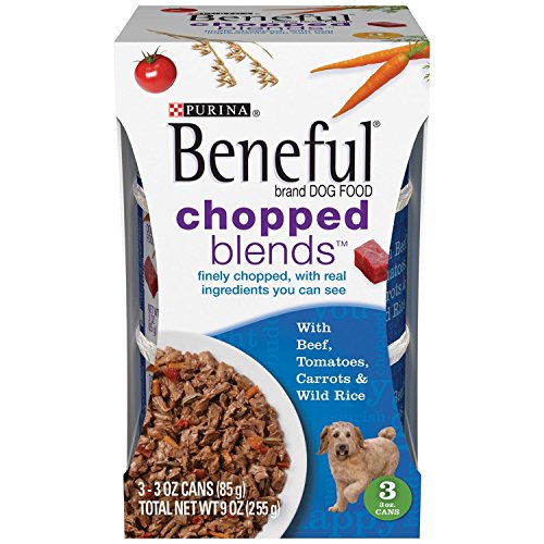 Beneful Chopped Blends with Beef, Tomato, Carrots, & Wild Rice 3 oz