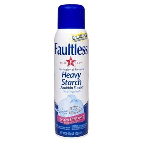FAULTLESS HEAVY SPRAY STARCH - 20oz