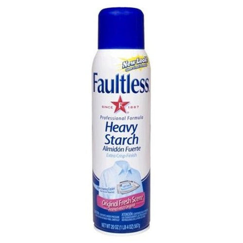FAULTLESS HEAVY SPRAY STARCH - 20oz