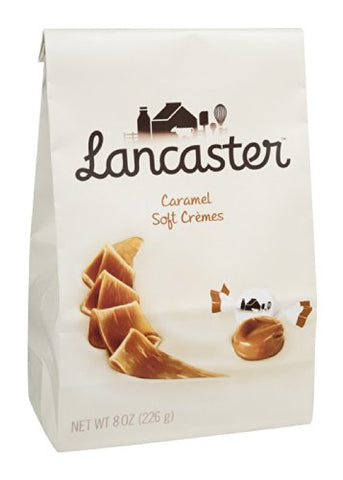 Lancaster Caramel Soft Creme Candy 8 Count 8 Oz