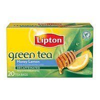 Decaf Green with Honey and Lemon Tea, 20's