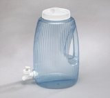 Fiesta Beverage Server 1.25 Gallon Clear - White Cap/Spigot