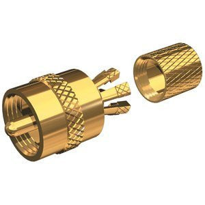 Shakespeare Centerpin PL259 Connector Gold Plated