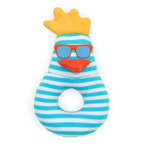 Surfer Chick Teething Rattle