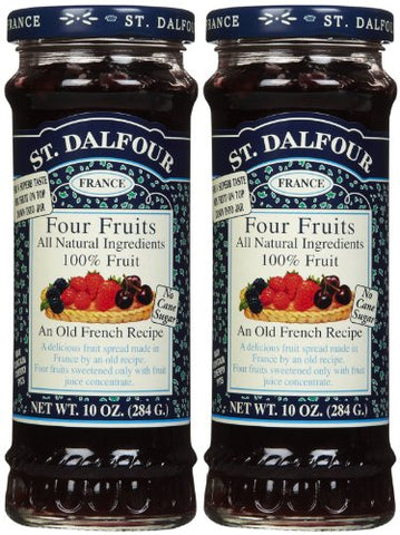St. Dalfour Four Fruit Conserve 10 oz