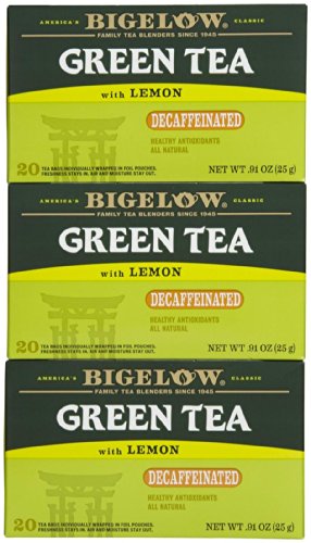 Bigelow Tea Green Tea with Lemon Decaf (20 ct)