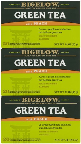 Bigelow Tea Green Tea with Peach (20 ct)