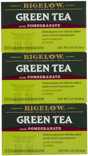 Bigelow Tea Green Tea with Pomegranate (20 ct)