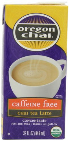Oregon Chai Concentrates Caffeine Free 32 oz