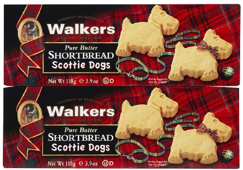 Walkers Scottie Dogs Shortbread 3.9 oz