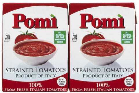 Strained Tomatoes in Carton, 26 oz