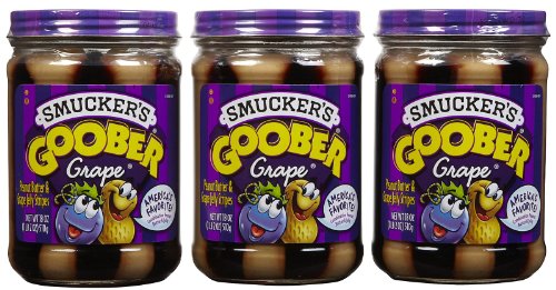 Smucker's Goober Consumer, Grape, 18 oz