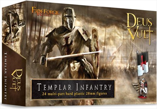 Fireforge Games - 28mm Deus Vult: Templar Infantry (24)
