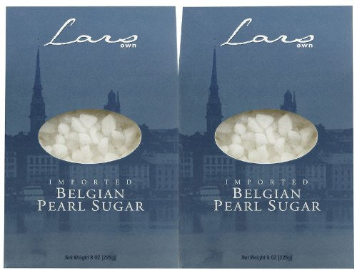 Lars' Own Belgian Pearl Sugar 8 Ounces (Pack of 2)