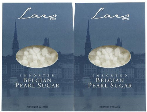 Lars' Own Belgian Pearl Sugar 8 Ounces (Pack of 2)