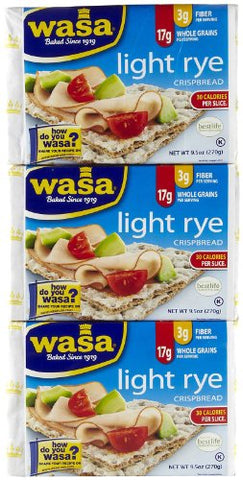 Wasa Light Rye Crispbread 9.5 oz