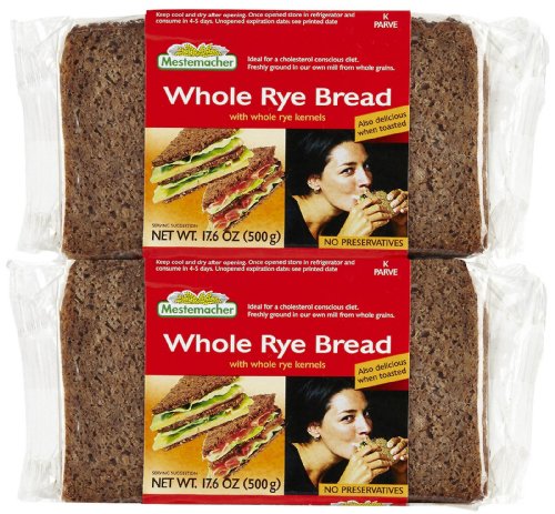 Mestemacher Whole Rye Bread 17.6 oz