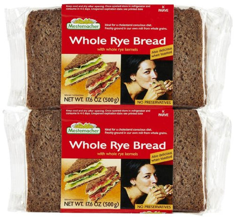 Mestemacher Whole Rye Bread 17.6 oz