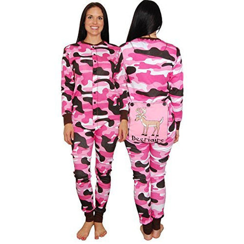 Lazy One Camo Deer - 179, Adult Flapjacks Girl, M