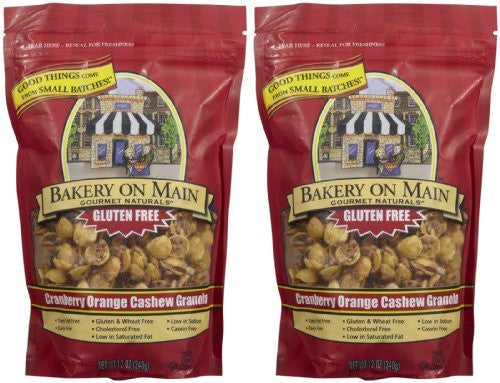 Bakery On Main Granola, Cranberry Orange Cashew, Gluten Free 12.0 OZ