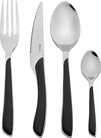 Eclat 24 piece set - Black Box set (6 x table knives, 6 x table forks, 6 x dessert spoons, 6 x teaspoons)