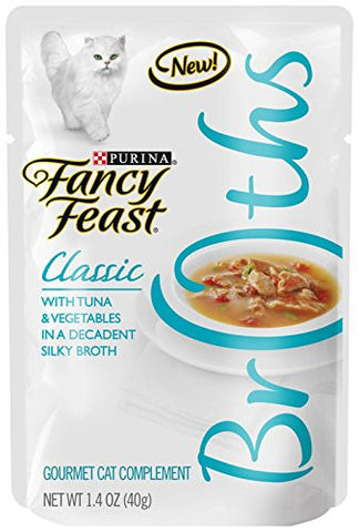 Fancy Feast Broths Tuna Vegetable 1.4 oz