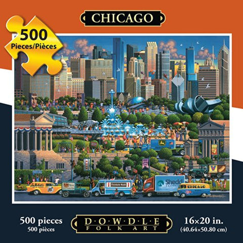 Chicago 500 Piece Puzzle