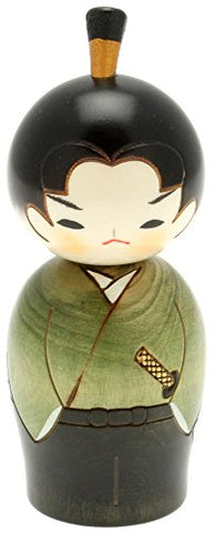 Kyoohoo Kokeshi Doll Waka Samurai - 14 cm