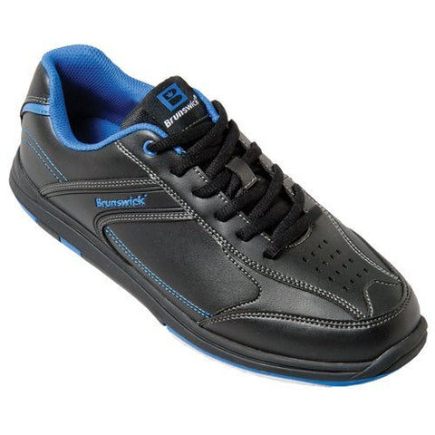 Brunswick Mens Shoes, Flyer Mens Black/Blue, 65