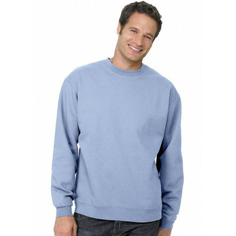 Hanes ComfortBlend Long Sleeve Fleece Crew - p160 (Light Blue / XX-Large)