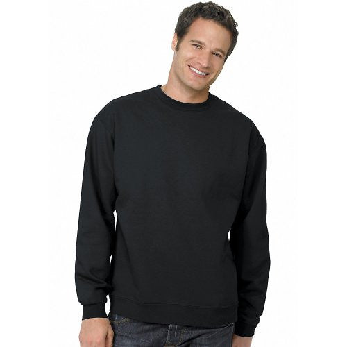 Hanes ComfortBlend Long Sleeve Fleece Crew - p160 (Black / XXX-Large)
