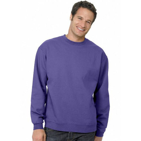 Hanes ComfortBlend Long Sleeve Fleece Crew - p160 (Purple / XXX-Large)