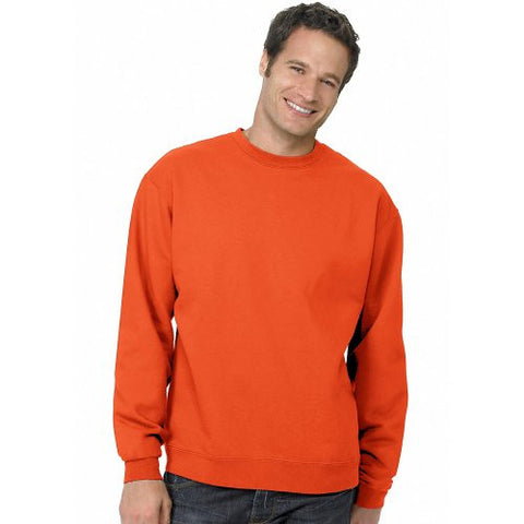 Hanes ComfortBlend Long Sleeve Fleece Crew - p160 (Orange / Medium)